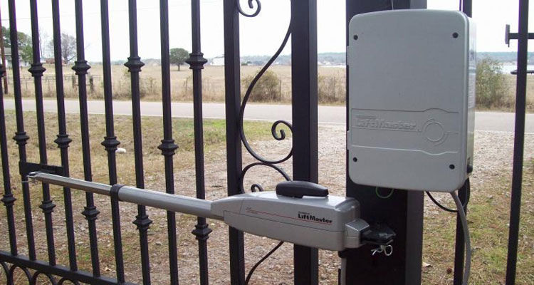 Dual Swing Gate Opener Installation Compton